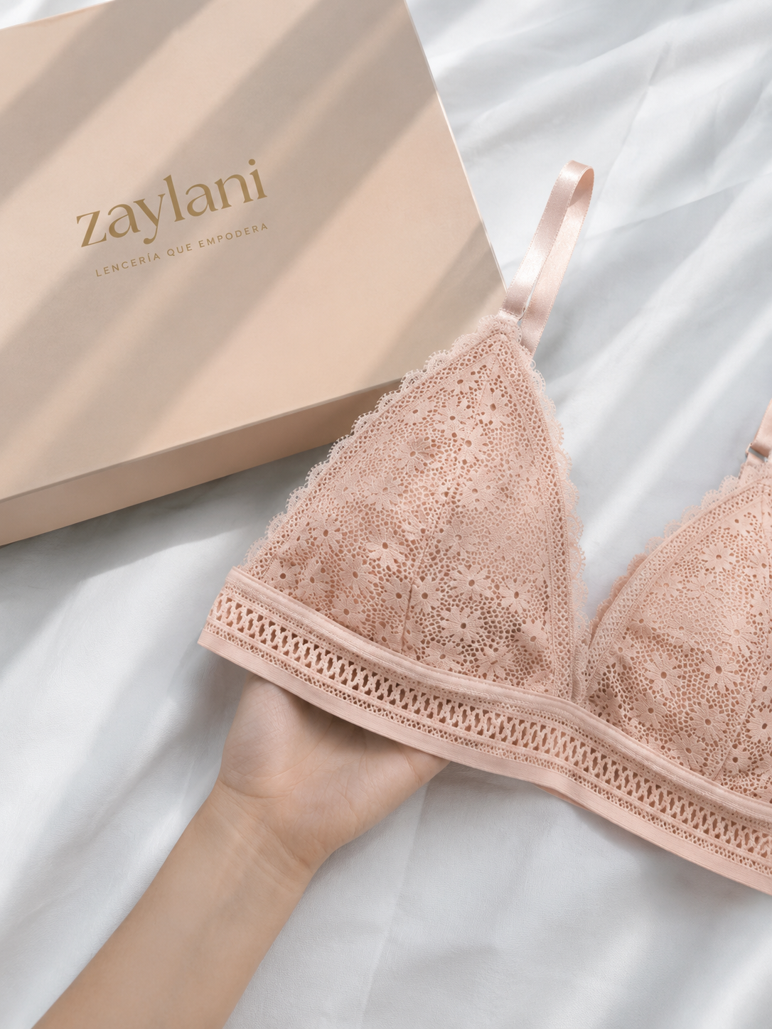 ZAYLANI™ Emerald Lace Bralette
